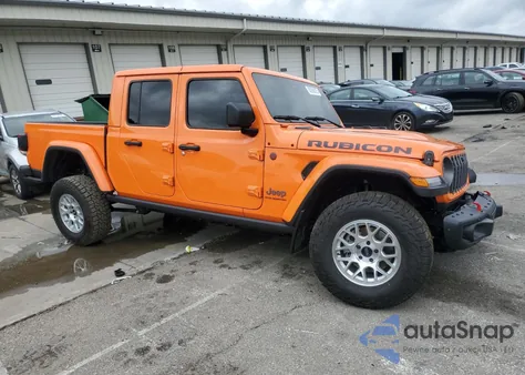 2025 Jeep Gladiator Rubicon из США, поврежденный, VIN 1C6RJTBG4SL523529